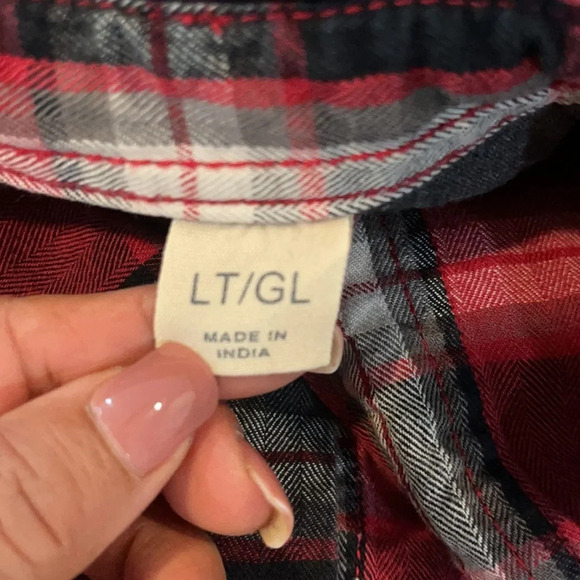 Red Head Brand Men's Long Sleeve Flannel shirt size L - Picture 9 of 10